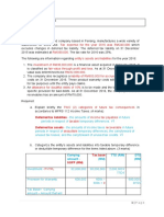 Q1: Jan 2018: Deferred Tax Liabilities Deferred Tax Assets