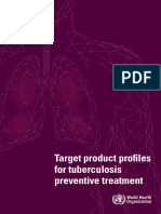 Target Product Profiles For Tuberculosis Preventive Treatment