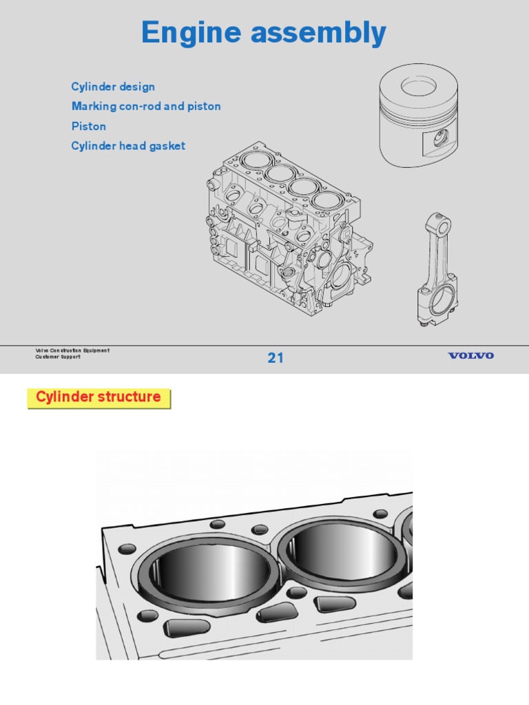 Volvo Construction Equipment Engine Assembly Guide | PDF