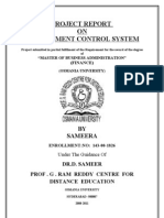 Management Control System