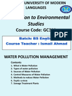 Water Pollution Management