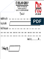 Kwitansi CV Ris Jaya Group