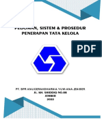 Pedoman, Sistem & Prosedur Penerapan Tata Kelola: Pt. BPR Anugerahdharma Yuwana Jember Jl. Kh. Shiddiq No.88 Jember 2022