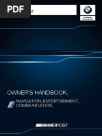 Owners Manual BMW I4 Navigation