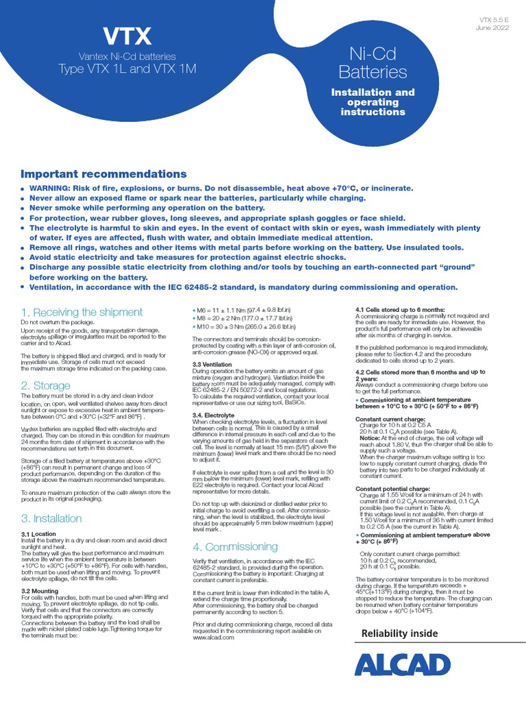Alcad Vantex VTX5.5-EN-2206 | Download Free PDF | Water | Manufactured ...