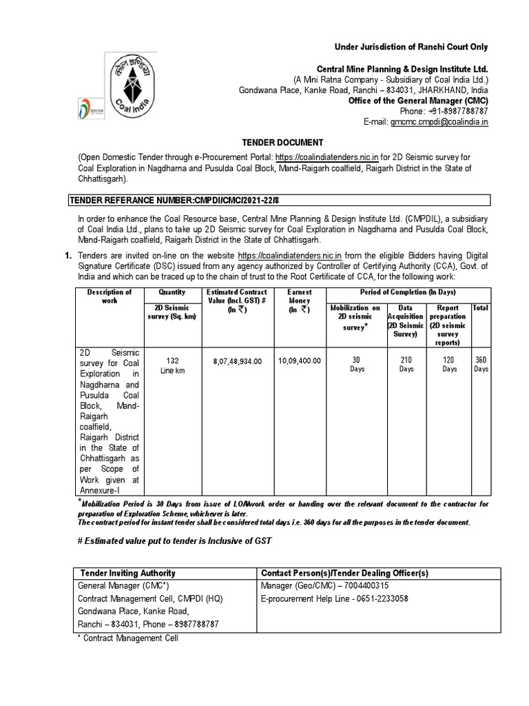 cmpdi-2d-seismic-pdf-value-added-tax-joint-venture