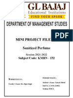 Mini Project Front Page & Certificate