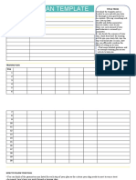 Training Plan Template 33