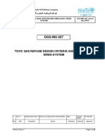 Toxic Gas Refuge Design Criteria and Emergency Siren System