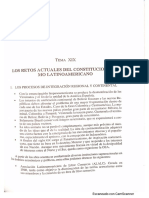 Los Retos Actuales Del Constitucionalismo Americano