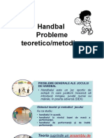 Handbal Probleme Teoretico/metodice