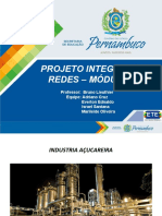 Projeto integrador de rede para indústria açucareira