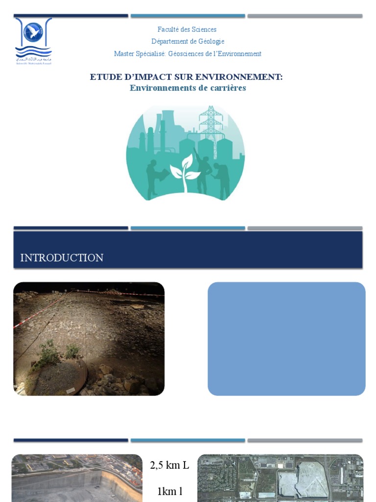 Impact Environnemental des Carrières | PDF | Environnement naturel ...