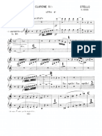 Giuseppe Verdi: Otello Clarinet 1, 2, Bass