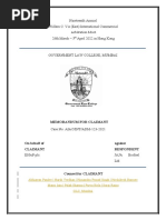 Nineteenth Annual Willem C. Vis (East) International Commercial Arbitration Moot 28th March - 3 April 2022 in Hong Kong