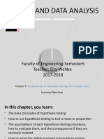 Chapter 7 Hypotesis Testing