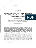 International Law in A Transcivilizational World? Tensions Between International Law and Civilization