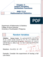 Chapter 3 Random Variables and Distribution Functions