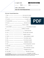 Present Perfect 04 Regular Verbs PDF