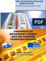 Rudnik Doo - BiZNR - Smernice Za Rad Na Visokim Temperaturama