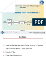 2.baseband Pulse Transmission I