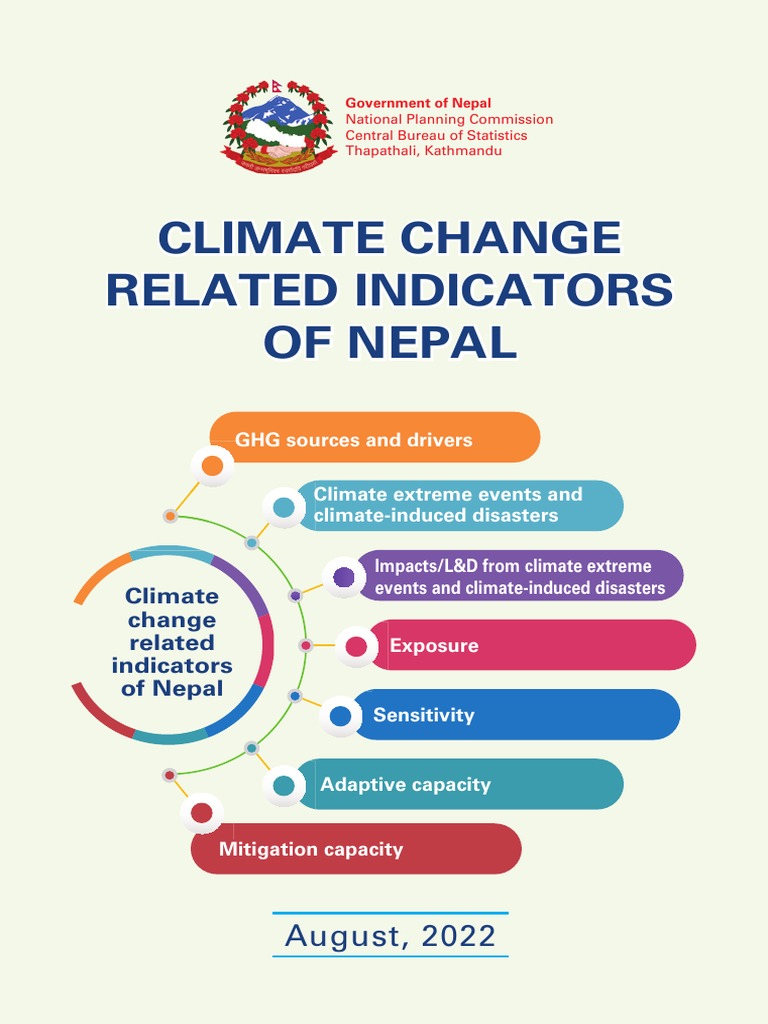 Climate Change Indicators for Nepal | PDF | Greenhouse Gas | Climate Change