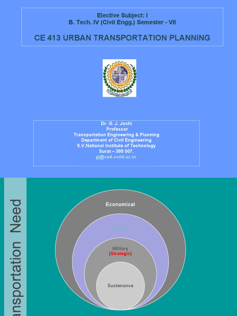 Utp Lect1 | PDF | Urbanization | Road