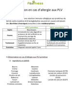 Fiche Allergies PLV