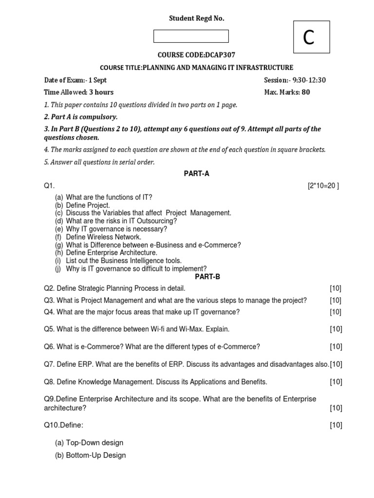Dcap307 1 pdf top down and bottom up design enterprise resource