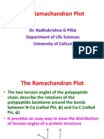 The Ramachandran Plot Explained