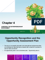 Chapter 4 Ent530 Opportunity Assessment, Swot and BMC