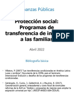 Programas de transferencias monetarias en América Latina