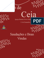 Slide Canvas Culto de Natal