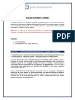 PGE SP Direito Financeiro I Material Demonstrativo