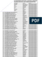 Relacion de Comedor Universitario Hasta El 22 de Noviembre