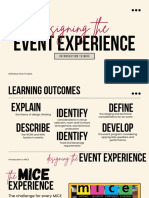 Designing The: Event Experience