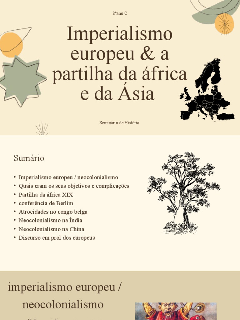 Imperialismo Europeu e Partilha da África | PDF | Imperialismo | Europa