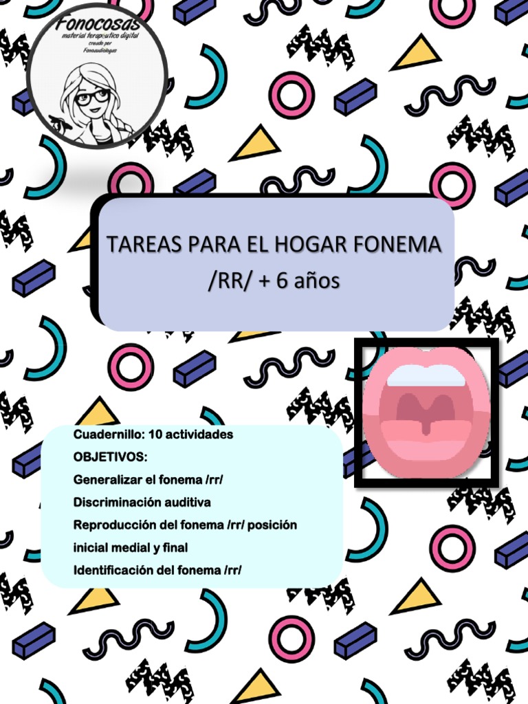 Actividades para el fonema RR | PDF