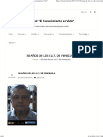 50 Años de Los I.U.T. de Venezuela - Portal - El Conocimiento Es Vida - (2021)
