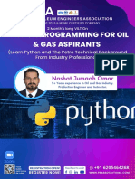 Python Programming For Oil & Gas Aspirants - PEA 2022