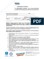 Consentimiento Informado Servicios de Atencion y Mantenimiento Funcional Proteccion Social