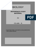 Biology Material-Grade 10