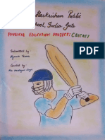 Physical Education Cricket Project