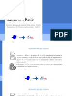 Saúde em Rede repasse recursos monitoramento