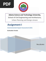 EIA Assignment I 