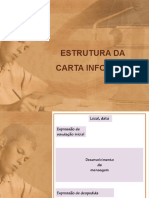 Estrutura Da Carta Informal