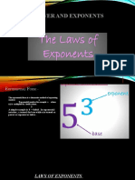 Power and Exponents