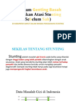 Program Genting Basah (Gerakan Atasi Stunting Sebelum