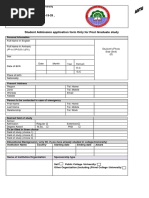 Guide to NWU Financial Undertaking Form | PDF