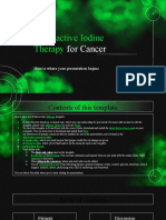 Radioactive Iodine Therapy For Cancer by Slidesgo